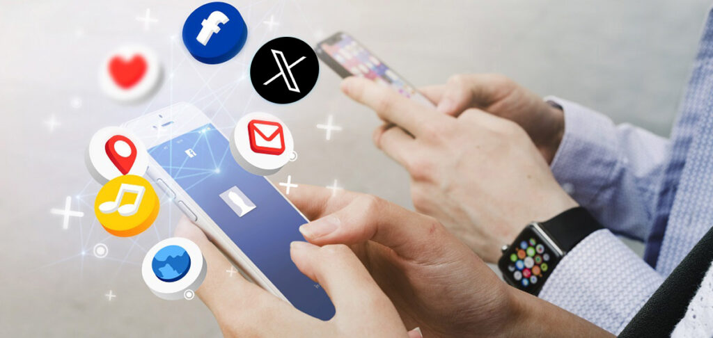 social media apps target audience